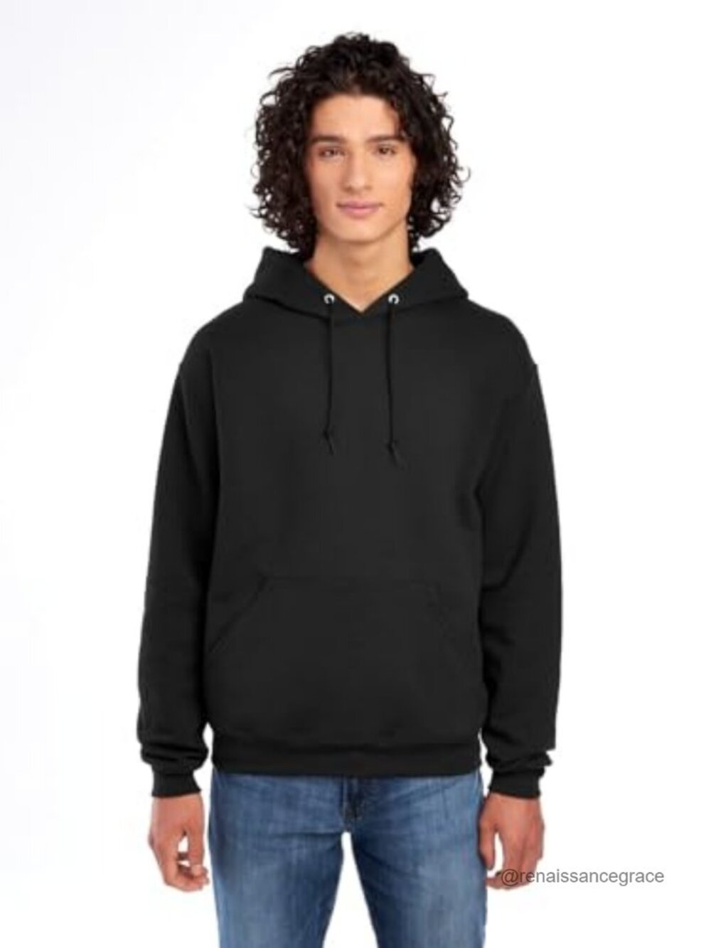 Men's NuBlend Fleece Pullover Hoodie Cotton Blend Sweatshirt